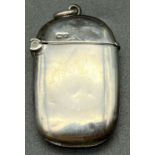 An Antique Silver Vesta Case. Hallmarks for Chester.