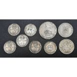 Lot of George V silver coins. Please see photos for more details.