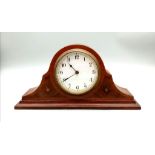 An Antique Buren Mantel Clock. In working order. 26 x 13cm.