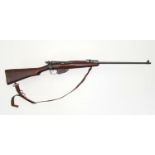 A Deactivated Long Lee Model 1892 Lever Action Sport Rifle. .303 calibre. Magazine cut off. Volley