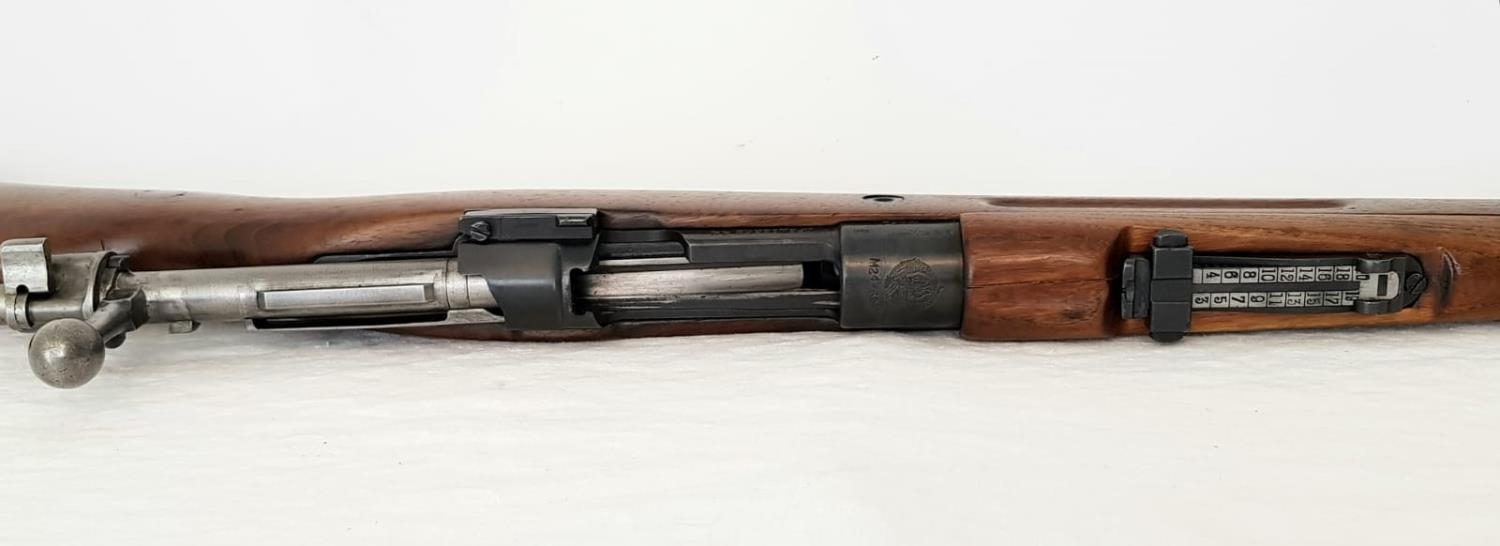 A Yugoslavian Mauser K98 Bolt Action M24/52-G Service Rifle. 7.92 calibre. Good condition barrel - - Image 8 of 9