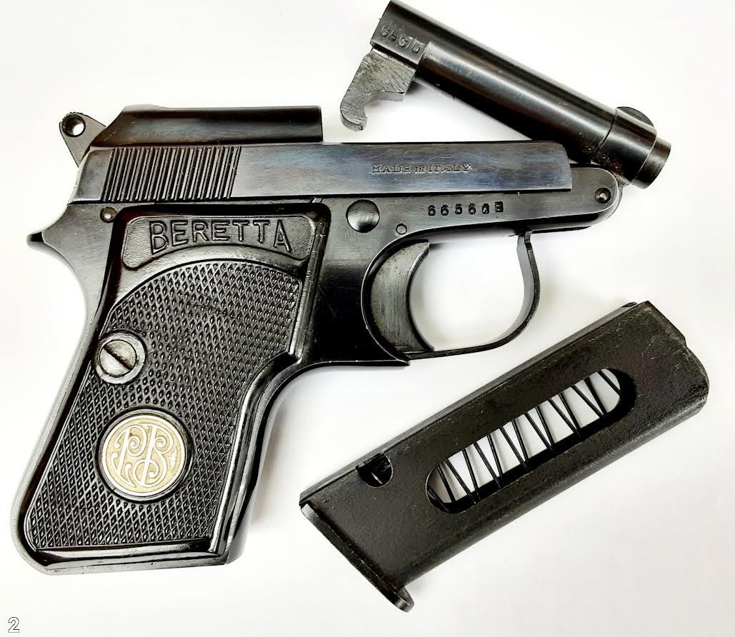 A Deactivated Berreta 950 Semi-Automatic Pistol. Serial number 66560B. Calibre .25. Comes with a - Image 3 of 3