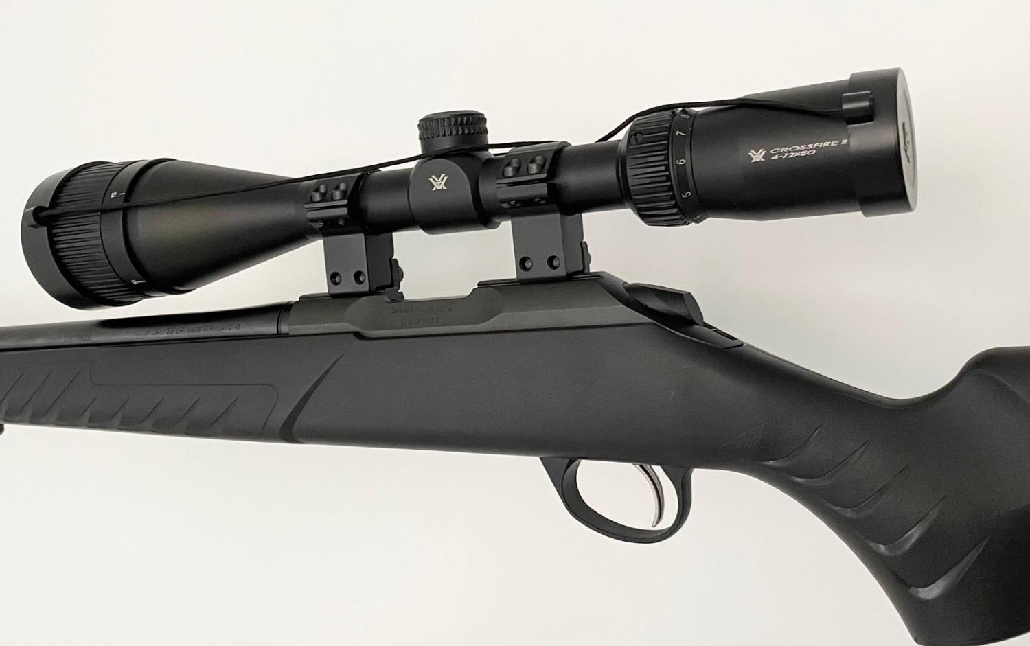 A Sako Finnfire 2 Bolt Action .22 Calibre Sporting Rifle. Fitted Vortex crossfire 2, scope and - Image 3 of 6