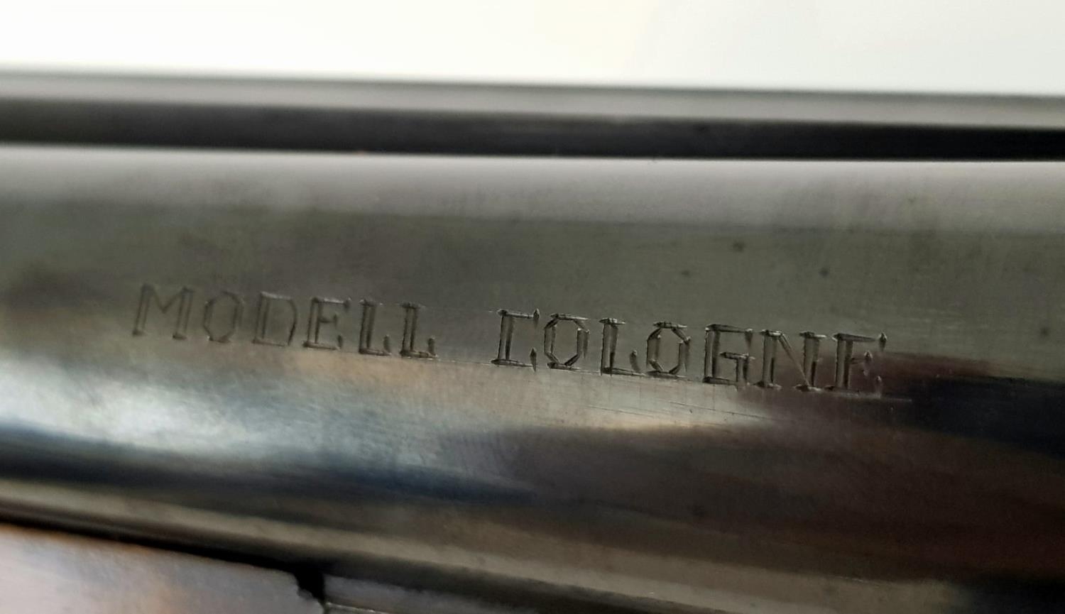 A Kettner Cologne Model 16 Gauge Side by Side Shotgun. Double triggers with automatic safety. Very - Image 5 of 7