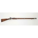 An Enfield Snider Bolt Action .577 Breech Loading Hammer Rifle. Good condition barrel with nice