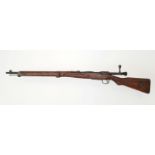 A Japanese Arisaka Model 99 Bolt Action Service Rifle. 7.7 x 58R calibre. Re-proofed 2022.