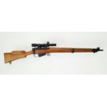 A Deactivated Enfield No.4 Bolt Action New Rebuild .303 Rifle. New fitted and proofed Lother Walther