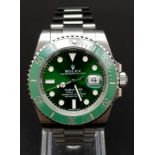 Rolex Oyster Perpetual Submariner. Model 116610LV. Otherwise known as the ceramic hulk! Serial