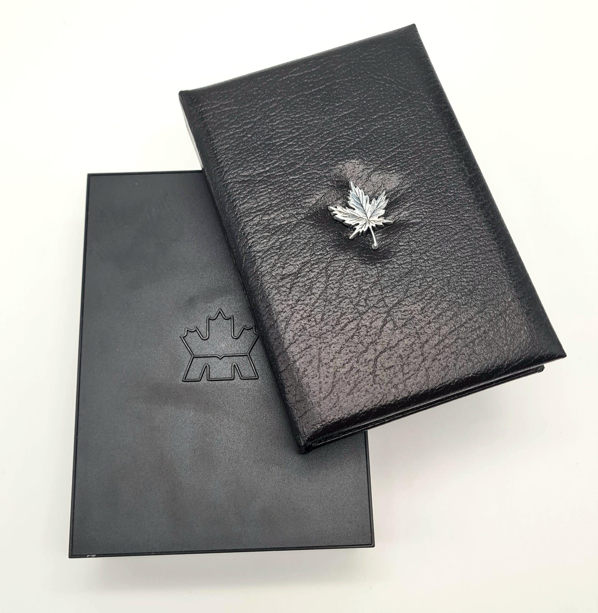A 1996 Canadian Proof Coin Set. From the Royal Canadian Mint this is the only set available that