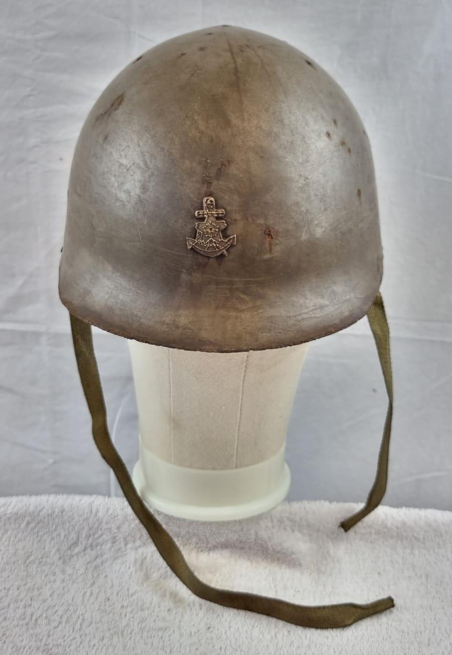 WW2 Japanese Rare Rikusentai Paratrooper Helmet Part of the Special Naval Landing Forces (Marines).