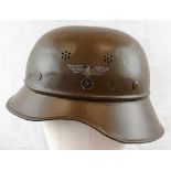 3rd Reich S.A Luftshutz Helmet Dated 1940.