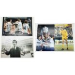 Three Tottenham Hotspur Signed Photos Plus a Digitally Signed One. Real - Paul Stewart, Terry Naylor