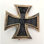 WW1 German Iron Cross 1st Class E.K.I.