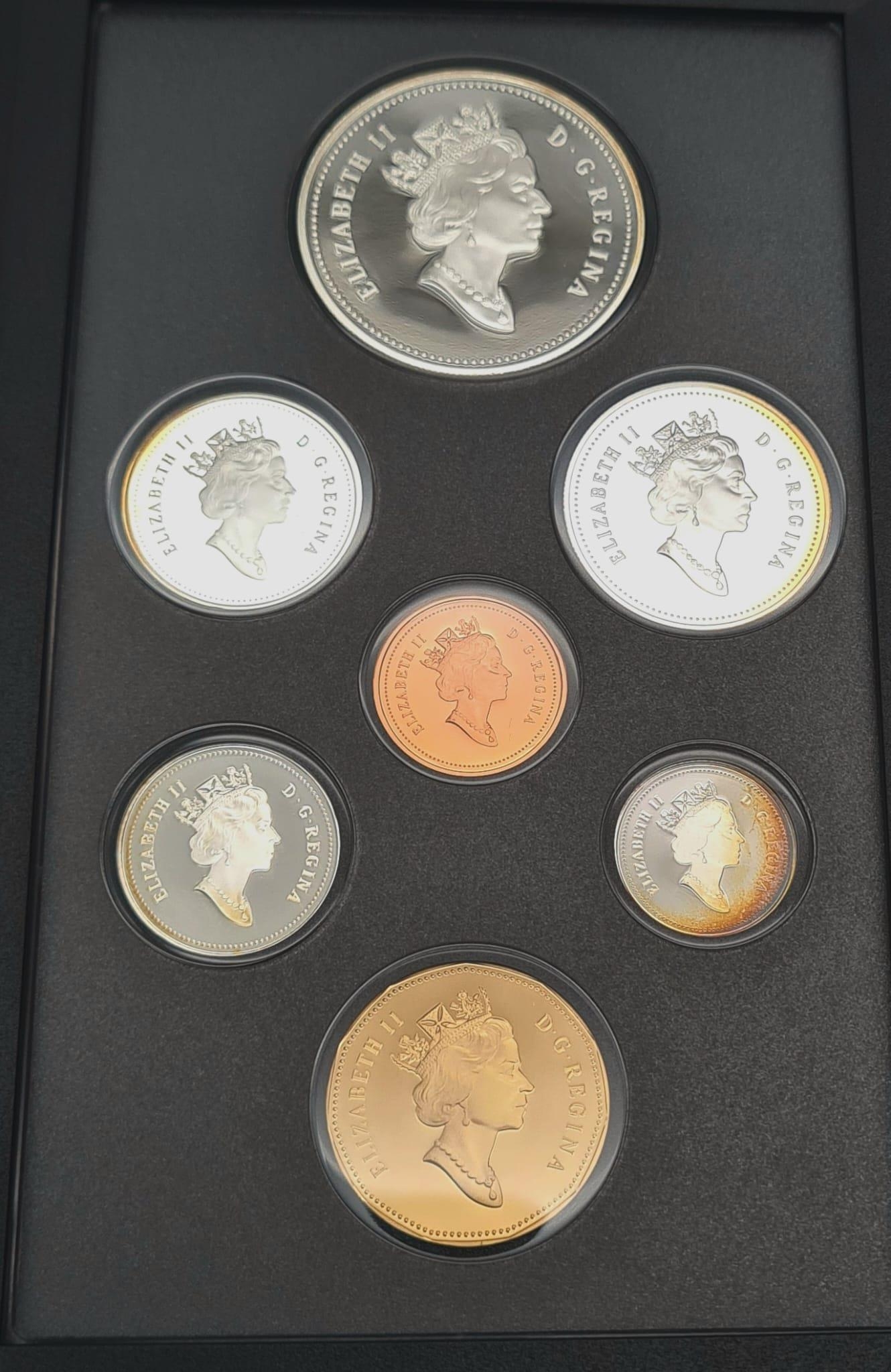 A 1996 Canadian Proof Coin Set. From the Royal Canadian Mint this is the only set available that - Image 5 of 6