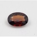 5.57ct Natural Hessonite. ITGLR Certified.