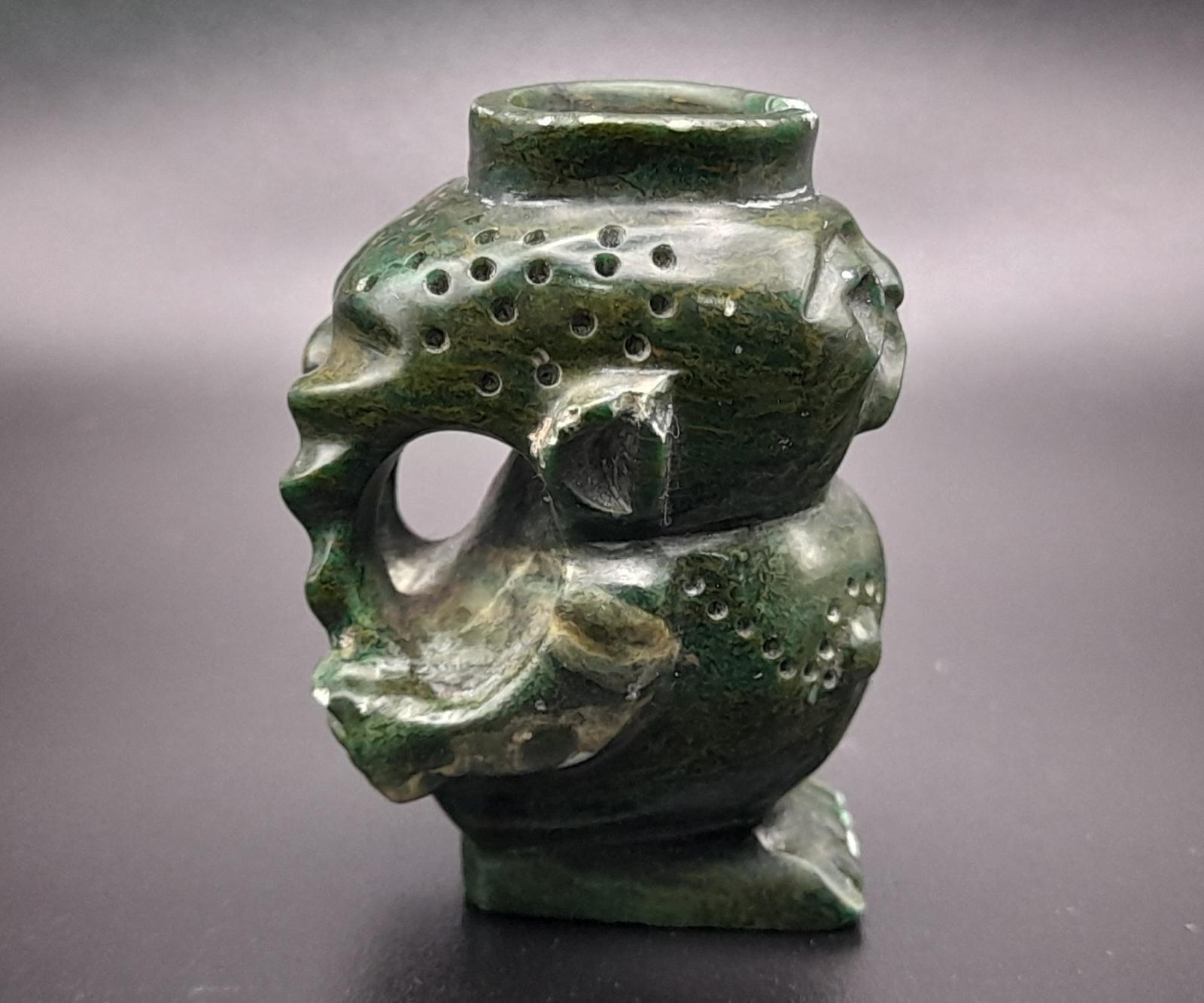 An Early Jade Hand-Carved Figurine. 4cm tall. - Image 5 of 8