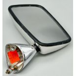 A Genuine MK 2 Ford Escort Passenger Side Chrome Wing Mirror. 1974 - 1980.