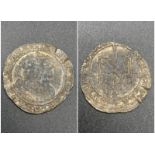 A 1554-57 Henry VIII Silver Groat Coin. AF condition - please see photos.