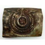 100% guaranteed original Waffen SS Buckle from the 15th SS Grenadier Lettland Division found