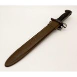 WW2 US M1 Garand Bayonet. Maker: American Fork & Hoe.