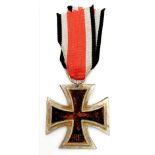 3rd Reich Iron Cross 2nd Class, Ring Marked “24” for the maker: Arbeitsgemeinscaft der Hanauer.
