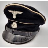 WW2 German Early Allgemeine SS NCO’s Cap with Second Type Insignia.