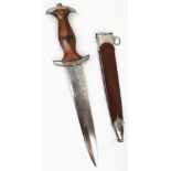 3rd Reich SA Dagger RZM 7/40/38 Hartcopf and Co Solingen.