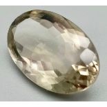 13.15 Ct Mixed Cut Green Amethyst, Oval Shape, IGL&I Certified