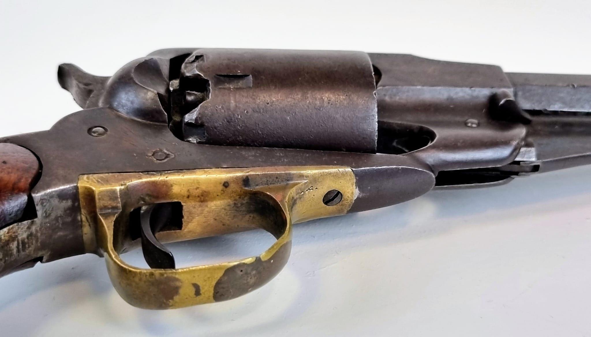 A Black Powder Remington Model 1858 Old Army Revolver. This .44 calibre pistol was manufactured in - Image 3 of 13