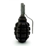 A WW2 Pattern F-1 Deactivated Pineapple Grenade in good condition.
