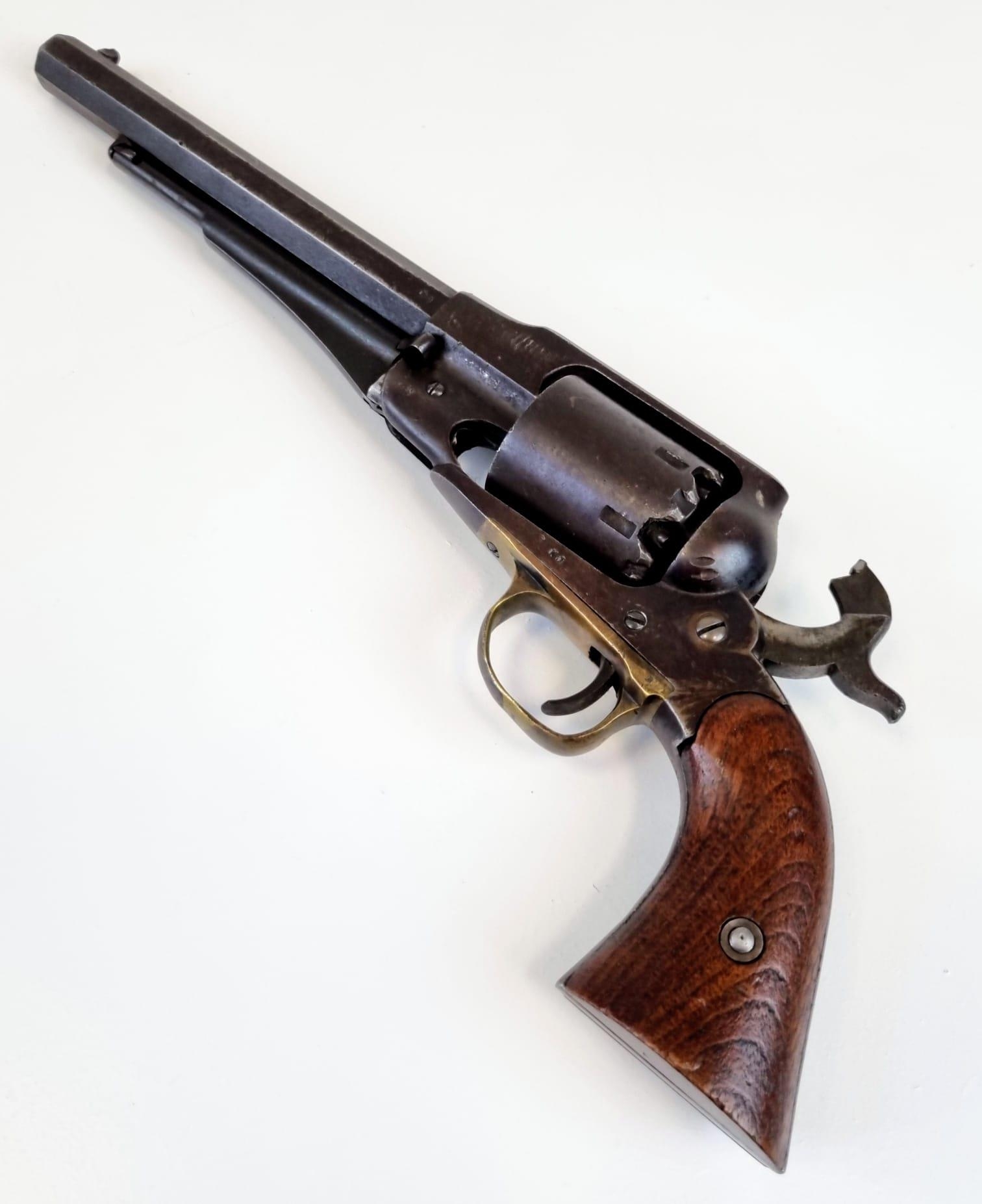 A Black Powder Remington Model 1858 Old Army Revolver. This .44 calibre pistol was manufactured in - Image 13 of 13