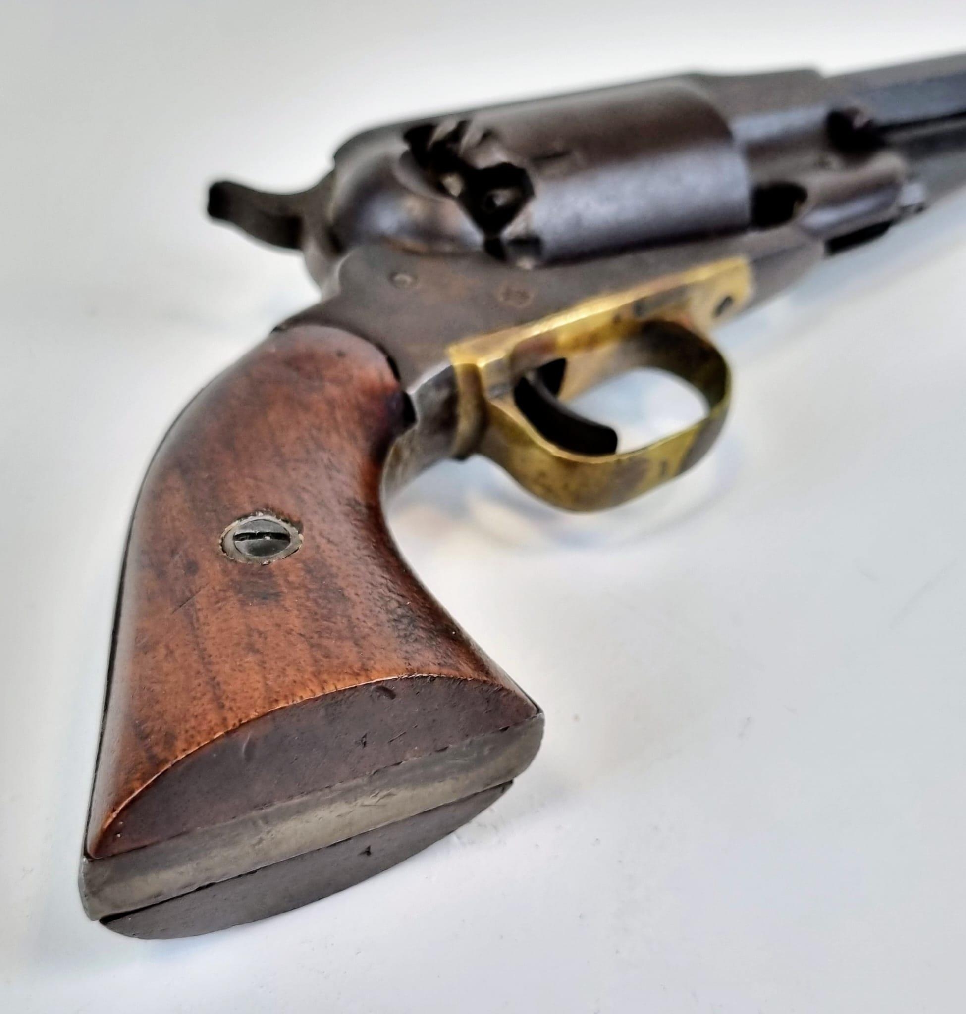 A Black Powder Remington Model 1858 Old Army Revolver. This .44 calibre pistol was manufactured in - Image 2 of 13