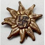 3rd Reich S.A Ski Badge. Worn on the side of the cap.