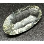 7.43 Ct Concave Cut Green Amethsyt, Oval Shape, IGL&I Certified