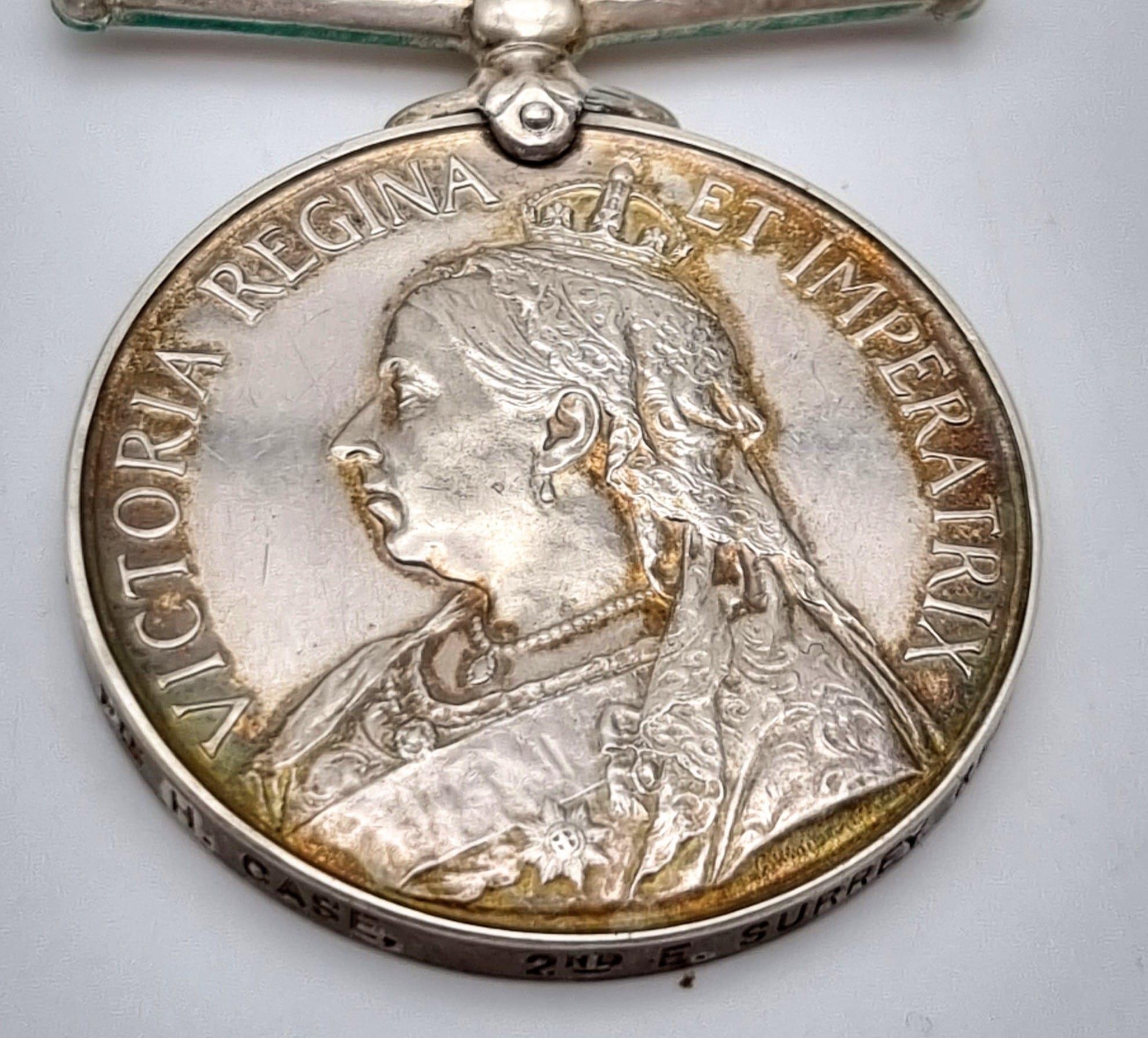 A Queen Victoria South Africa Medal with Five Clasps. TUNGELA HEIGHTS, ORANGE FREE STATE, RELIEF - Image 2 of 5