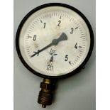 WW2 German Kriegsmarine U-Boat Gauge. Marked with a Kriegsmarine Stamp marked on the nut.