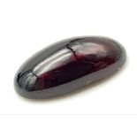 12.58 Ct Cabochon Almandine Garnet, Oval Shape, IGL&I Certified