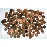 A Parcel of 190 English Pennies dating from 1873 to the 1960’s including 9 World War 2 Period and 16