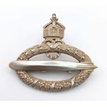 WW1 Imperial German Silver Zeppelin Crew Badge. Awarded after the war to those who served with the