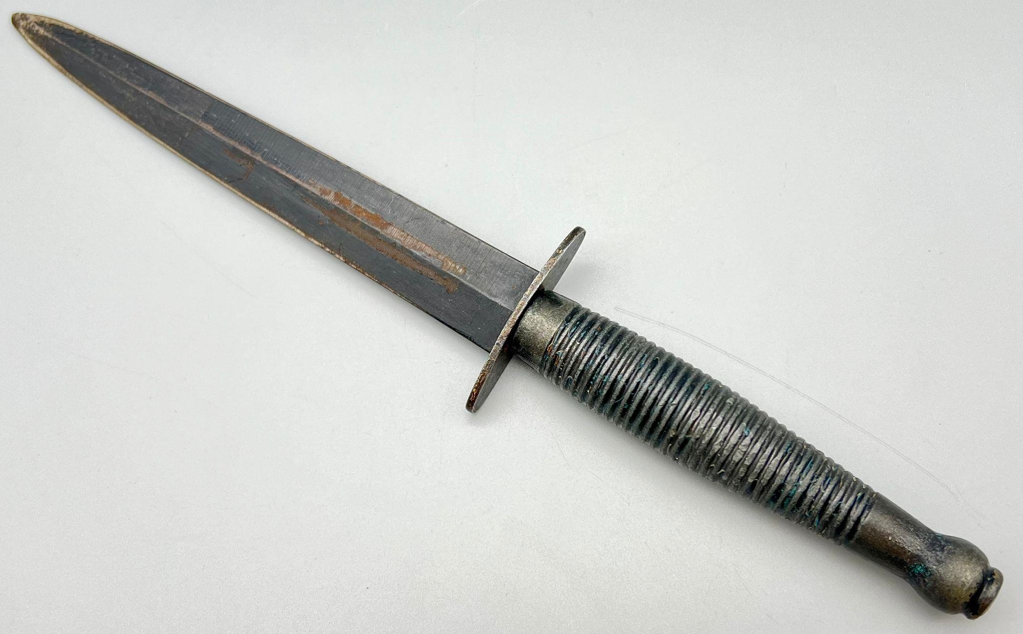 A Vintage Fairbairn Sykes (or Fairbairn Sykes Style) Dagger Believed to be third pattern 28.5cm