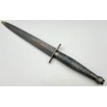 A Vintage Fairbairn Sykes (or Fairbairn Sykes Style) Dagger Believed to be third pattern 28.5cm