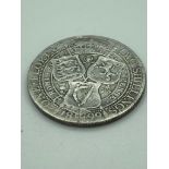 Victorian SILVER FLORIN 1899, fine/very fine condition.