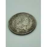 George III SILVER 1816 SHILLING in Extra fine condition. Bold and clear definition to both sides