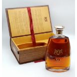 A Bottle of BranCoveanu XO Brandy in a presentation Case. 700ml.