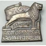 3rd Reich Niedersachsen Tag Braunschweig 1934 Tinnie.