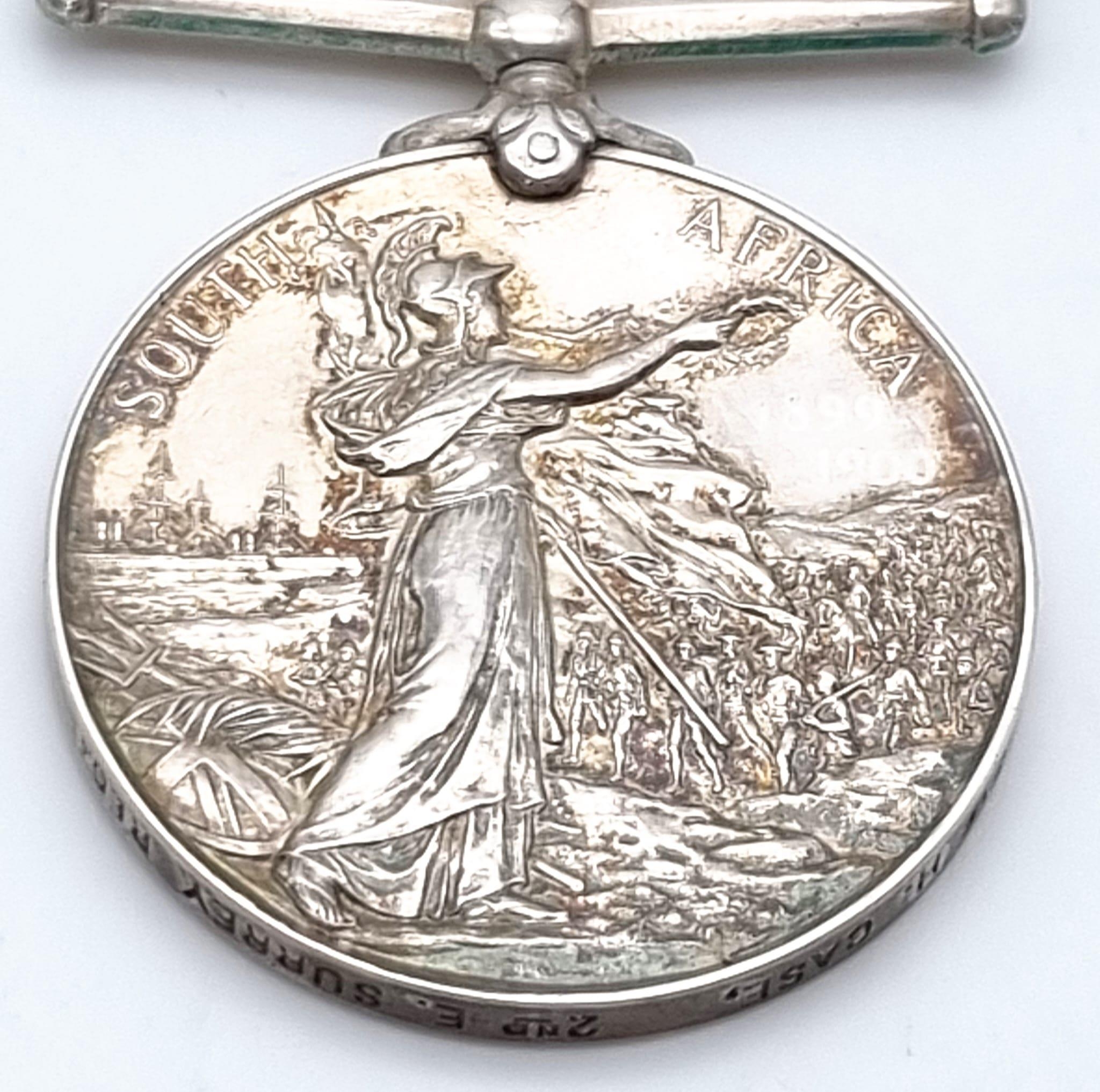 A Queen Victoria South Africa Medal with Five Clasps. TUNGELA HEIGHTS, ORANGE FREE STATE, RELIEF - Image 5 of 5