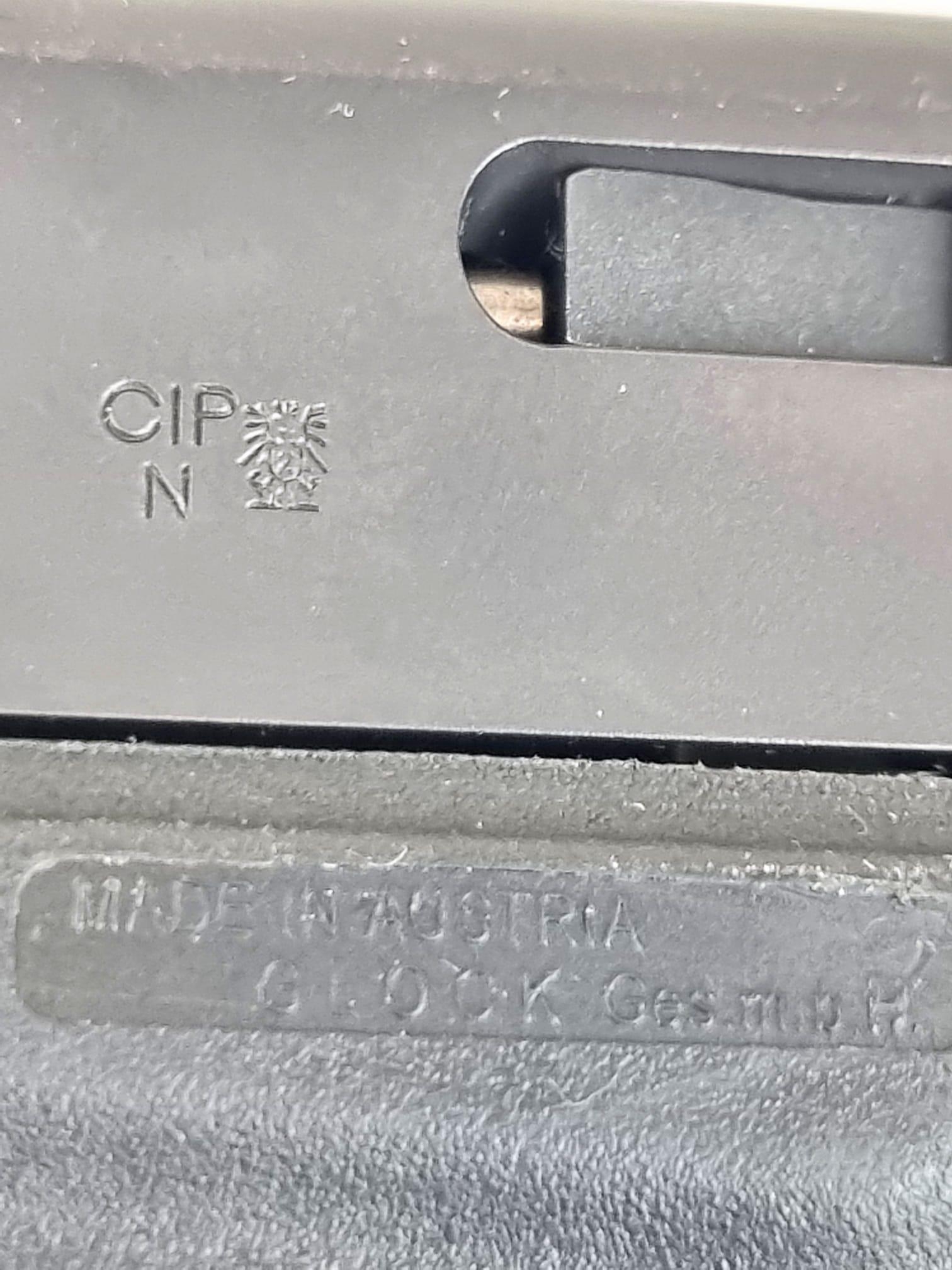 A Deactivated 9mm Model G43 Slimline Semi-Automatic Glock Pistol. - Image 8 of 22