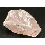 55.81 Ct Rough Rose Quartz, IGL&I Certified