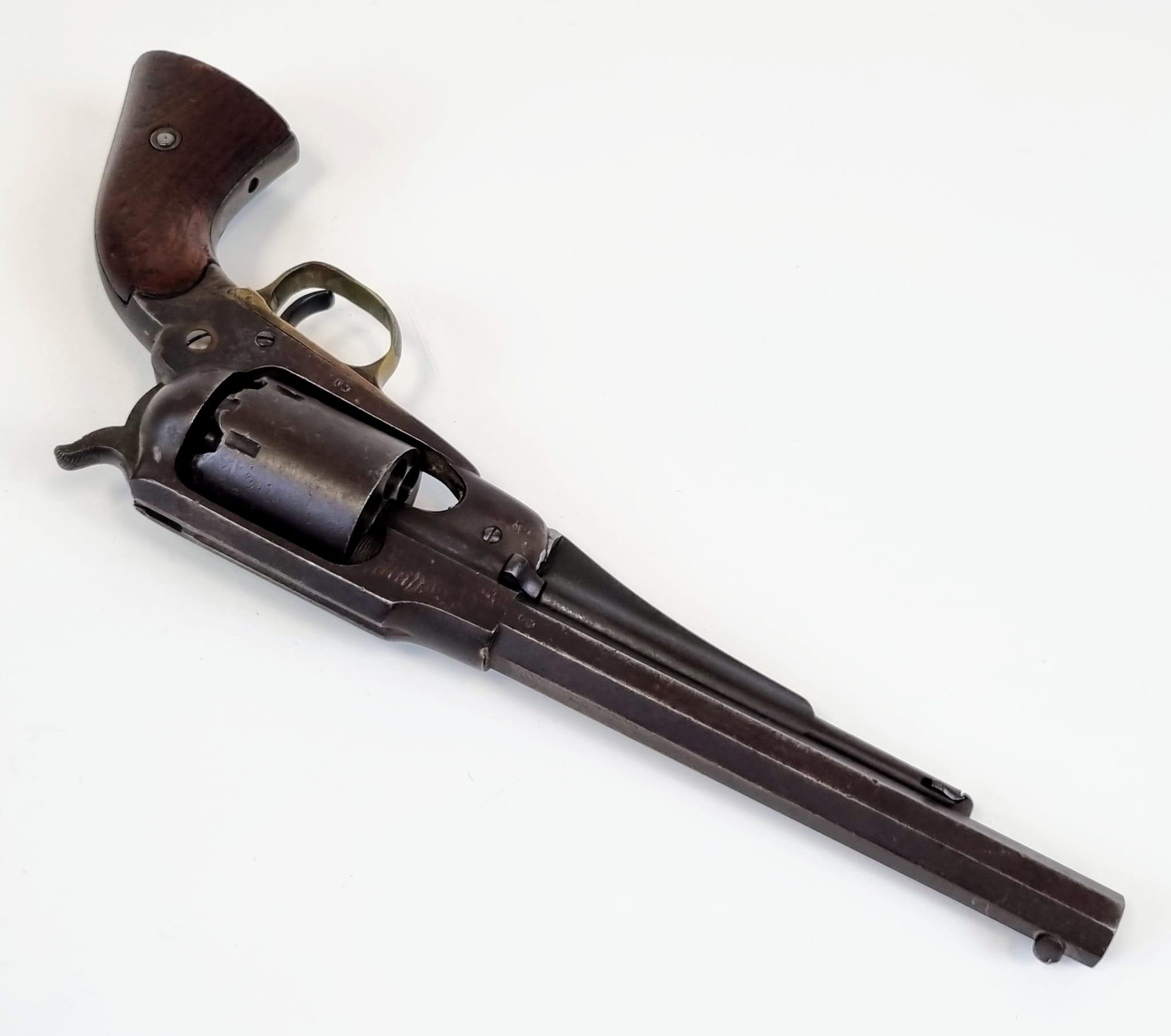 A Black Powder Remington Model 1858 Old Army Revolver. This .44 calibre pistol was manufactured in - Image 5 of 13