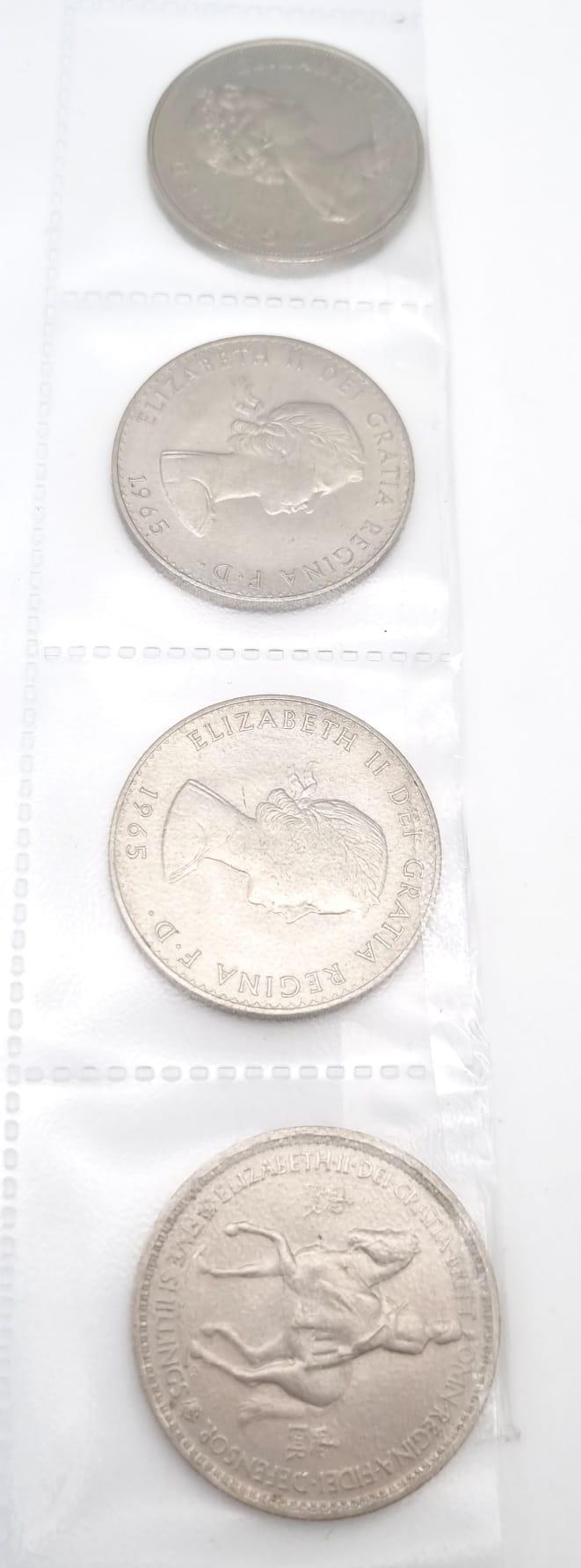 A Parcel of British Coinage Comprising; An Original Britain’s First Decimal Coin Pack, 4 x Silver Cr - Image 7 of 9